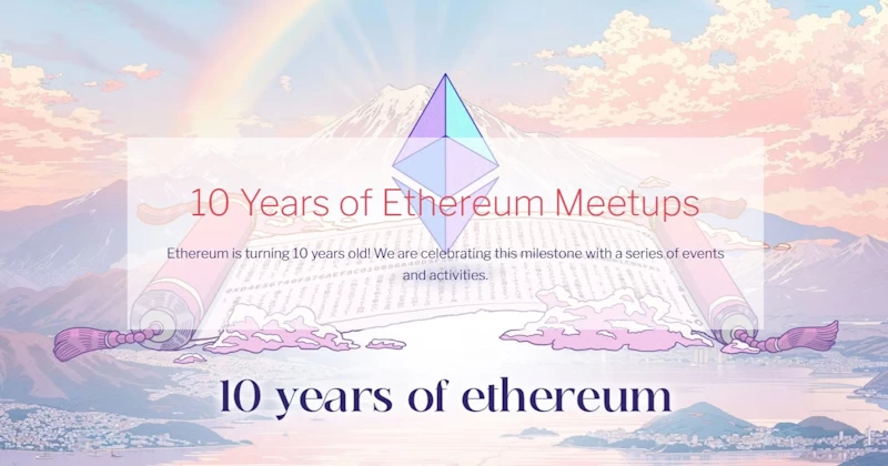 Ethereum France fête les 10 ans d’Ethereum